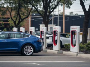 analyzing the charging infrastructure of the tesla supercharger network