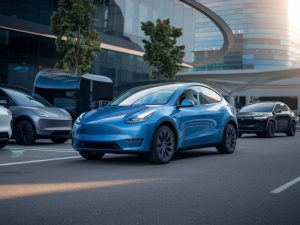 comparing the latest evs: tesla model y vs rivals in 2024